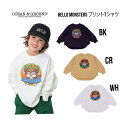 【新作早割り10%OFF対象品】【秋の新作】 オーシャンアンドグラウンド IHELLO MONSTERSプリントTシャツ 4526002 4526052OCEA...