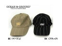 【50%OFF】オーシャン&グラウンド キャップ 帽子 ロゴベースボールCAP 1013107OCEAN&GROUND Ocean&Ground オーシャンアンドグラウンド 子供服 キッズ ベビー