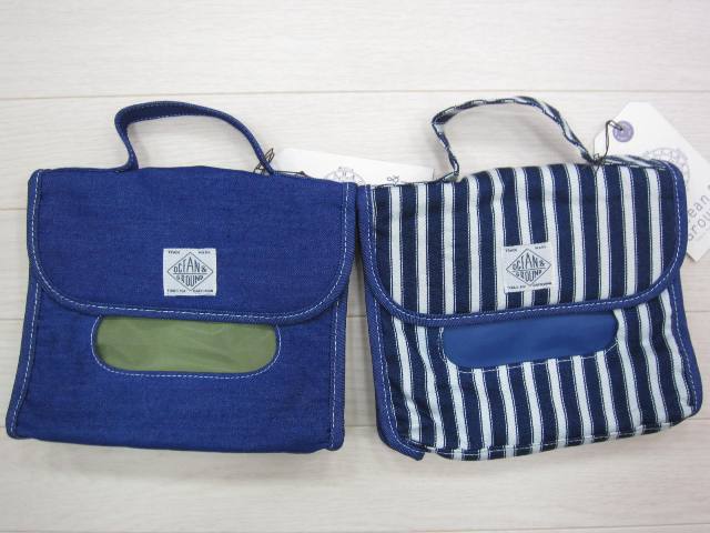 【50%OFF】【メール便可】オーシャン&グラウンド デニムオムツポーチ 1715914