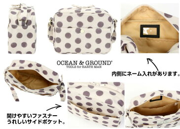 オーシャン&グラウンド ショルダーバッグ 通園バッグ DOT&STRIPES 1015002入園 入学 準備 OCEAN&GROUND Ocean&Ground オーシャンアンドグラウンド 子供服 キッズ ベビー【楽ギフ_包装選択】@