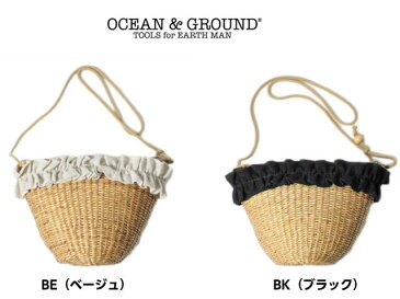 オーシャン＆グラウンド バッグ Girl's カゴフリルポシェット　1915008OCEAN&GROUND Ocean&Ground オーシャンアンドグラウンド 子供服 キッズ ベビー【楽ギフ_包装選択】