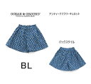 【30%OFF SALE】オーシャン＆グラウンド アンティークフラワーキュロット 1217213OCEAN&GROUND Ocean&Ground オーシャンアンドグラウンド 子供服 キッズ ベビー