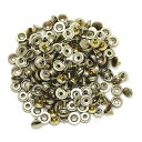 ジャンパーホック 特小(7070ホック) シルバー(ニッケル) 50組セット 【 日本製 】 | 金具 レザークラフト 手芸 副資材 ハンドクラフト パーツ 手...