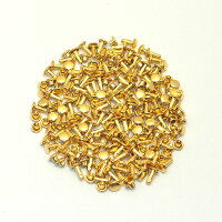 両面特小カシメ頭4.6mm100組セット