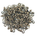 ハトメ#300(内径5mm 外径9mm) 200組セット 【 日本製 】 | アンティークゴールド シルバー(ニッケル) ゴールド(真鍮無垢 - キリンス仕上げ...