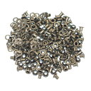 ハトメ#200足長(内径4mm 外径7.5mm) 200組セット 【 日本製 】 |アンティークゴールド シルバー(ニッケル) ゴールド(真鍮無垢 - キリンス...