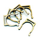 ペットボトルホルダー金具 5個 |アンティークゴールド シルバー(ニッケル) | 金具 レザークラフト 手芸 副資材 ハンドクラフト パーツ 手作り ハンドメイ...