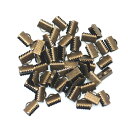 レース留め金具 10mm アンティークゴールド 50個