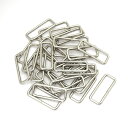 角カン(小カン) 40×13×3mm シルバー(ニッケル) 30個セット 【 日本製 】 | 金具 レザークラフト 手芸 副資材 ハンドクラフト パーツ 手作り...