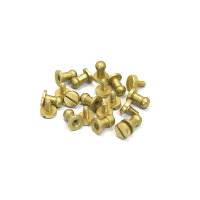 ギボシ(ネジ式)ミニ(5mm)アンティークゴールドシルバー(ニッケル)ゴールド(真鍮生地仕上げ)10個セット【クロネコDM便OK】