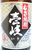 麦焼酎 【麦焼酎発祥の地 壱岐からオーソドックスな壱岐焼酎】壱岐25度1.8Lびん