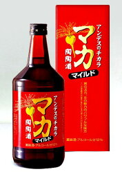 リキュール 【高栄養価 滋養薬味酒】マカを配合したお酒 マカ陶陶酒 マイルド12度720ml