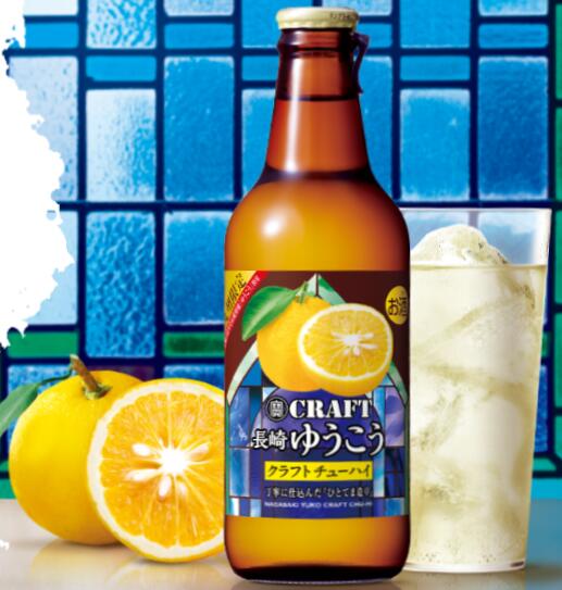 「寶CRAFT」 長崎ゆうこう 330ml びん入り　リキュール8%（発泡性）12本まとめて