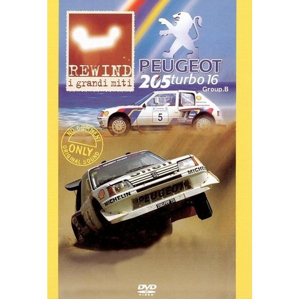 楽天MOTO GP CLUBBOSCO WRC ラリー プジョー205ターボ16 Group B PEUGEOT 205 ボスコビデオ DVD SALE