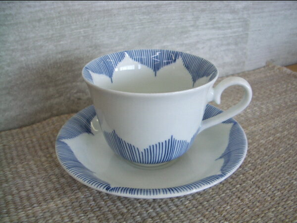 【有田焼】 ききょう コーヒー碗皿 【楽ギフ_包装選択】 【楽ギフ_のし宛書】