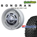 SONORAN ItzCg 16~5.5J/5H +20 Obhb` All-Terrain T/A KO2 225/75R16 4{Zbg