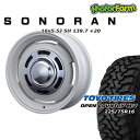 SONORAN ItzCg 16~5.5J/5H +20 g[[ I[vJg[ MT 225/75R16(zCg^[) 4{Zbg