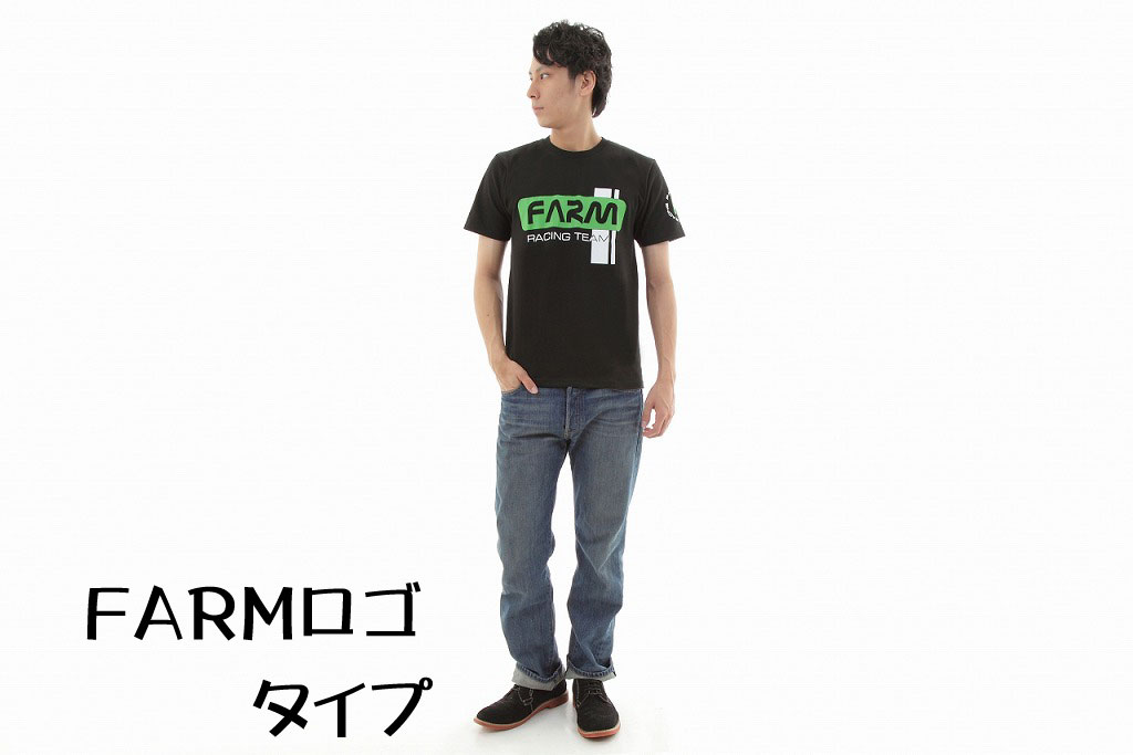 FARM Racing Wear Tシャツ FARMロゴタイプ