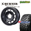 FARM X-BURNER }bgubN 16~5.5J/5H +20 BFObhb` Mud-Terrain T/A KM3 225/75R16 4{Zbg