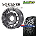 FARM X-BURNER }bgK^bN 16~5.5J/5H +20 BFObhb` Mud-Terrain T/A KM3 205/80R16 4{Zbg