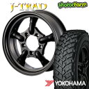 【先行予約:2025年9月発送】J-TRAD マットブラック 16×5.5J/5H+20 ヨコハマ ジオランダー MT+ ワイルドトラクション 7.00R16 ( yokohama wild traction マッドテレイン ) 4本セット