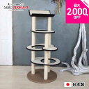 【最大2,000円OFFクーポン配布中】キャットタワー 国産 【Cielo】シエロ 据え置きタイプ 遊び場 ストレス発散 爪とぎ 猫 ネコ ねこ ネコベッド リ...
