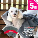 レビュー特典付☆14%OFF【3枚セット】 ペットタオル 犬 猫 吸水 速乾 マイクロファイバー 超吸水 シャンプー ドライヤー タオル ペット 犬用 猫用 グ...