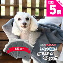 レビュー特典付☆20%OFF★5枚セット★ ペットタオル 犬猫シャンプーに超吸収ペットタオルで速乾 犬猫専用ドライヤーの前に forPET Taitto QUI...