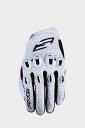 FIVE Advanced Gloves(ファイブ) STUNT EVO2 LEATHER グローブ/WHITE