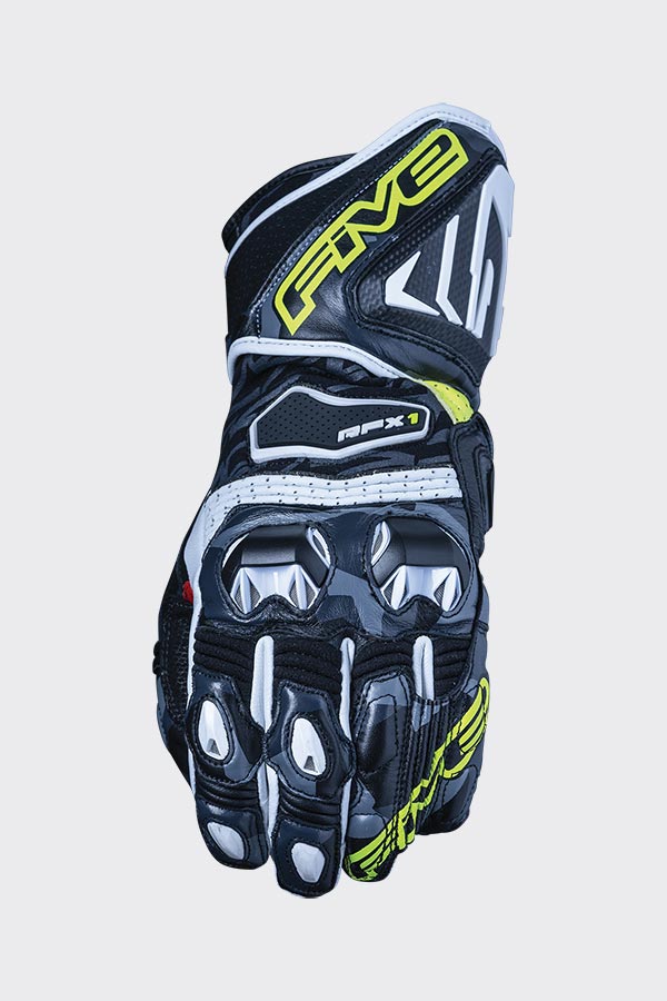 【送料無料】 FIVE Advanced Gloves（ファイブ） RFX1 REPLICAグローブ/CAMO FLUO YELLOW