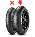 ピレリDIABLO ROSSO2 リアタイヤ 170/60ZR17
