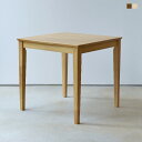 ダイニングテーブル W750 単品 2名用 75cm ウォールナット ナチュラル ラバーウッド 正方形 おしゃれ 木製 MTS-063 1