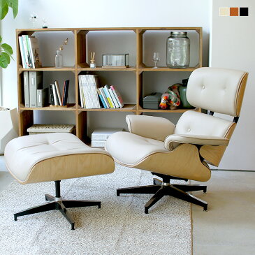 イームズ ラウンジチェア・オットマンセット/Charles Ray Eames リプロダクト品 パーソナルチェア リラックスチェア ソファ ソファー 一人掛け 一人用 イームズラウンジチェア MTS-053