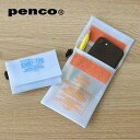 キャリータイト クリアS penco ハイタイド ポーチ スマホ入れ PVC GP083