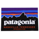 パタゴニア ステッカー ナッシュビル テネシー PATAGONIA NASHVILLE TENNESSEE ご当地 アメリカ USA 州 STICKER フィッツロイ シール 新品