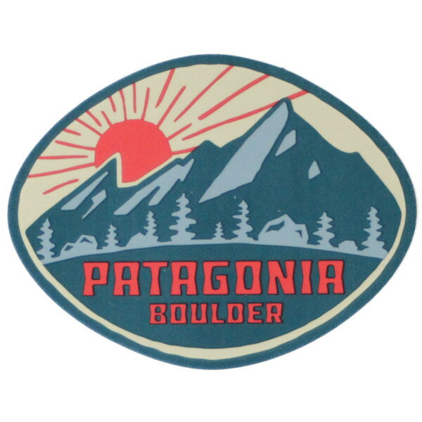 yԌ|Cg10{zp^SjA XebJ[ {_[ Rh XyV PATAGONIA BOULDER COLORADO SPECIAL n AJ USA B STICKER V[ Vi