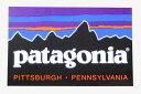 【期間限定ポイント3倍】パタゴニア ステッカー ピッツバーグ ペンシルベニア PATAGONIA Pittsburgh ご当地 アメリカ USA 州 ショップ フィッツロイ シール 新