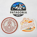 【期間限定ポイント10倍】訳あり パタゴニア ステッカー 光沢 3種セット PATAGONIA フィッツロイスコープ セイムオーシャン ピークプロテクター シール SET ネコポ