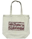 パタゴニア　マザーズバッグ パタゴニア パタロハ キャンバス バッグ ホノルル Patagonia Pataloha Carved Logo Canvas Bag Honolulu TOTE トート ハワイ 海外 店舗