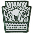 【期間限定ポイント3倍】希少 パタゴニア アイロンパッチ ピッツバーグ ペンシルベニア スペシャル PATAGONIA Pittsburgh Pennsylvania ワッペン ネコポス 新品