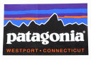 訳あり パタゴニア ステッカー ウェストポート コネチカット フィッツロイ PATAGONIA WESTPORT CT 州 シール アメリカ 店舗限定 USA 海外