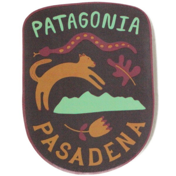 パタゴニア ステッカー パサデナ カリフォルニア スペシャル PATAGONIA PASADENA CALIFORNIA 海外 ご当地 アメリカ USA 州 STICKER シール