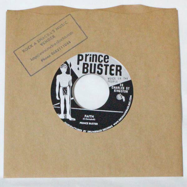 楽天エムズカンパニーPRINCE BUSTER Faith Prince Of Peace ROCK A SHACKA VOP KILLER SKA DRUMANDBASS プリンス バスター スカ キラー レコード 新品