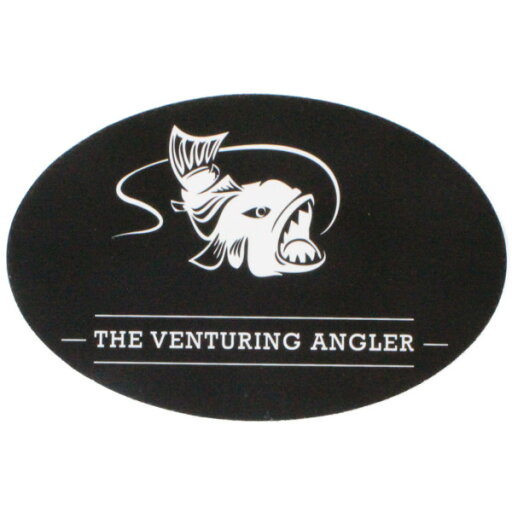 訳あり ザ ベンチャリング アングラー ステッカー 黒 THE VENTURING ANGLER ベースキャンプ フライフィッシング FLY ベンチャー シール 訳あり ザ ベンチャリング アングラー ステッカー 黒 THE VENTURING ANGLER ベースキャンプ フライフィッシング FLY ベンチャー シール