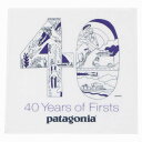 【期間限定ポイント10倍】希少 パタゴニア ステッカー 40周年 ジェフ マクフェトリッジ PATAGONIA 40 Years of Firsts GM 2013 非売品 シール カスタム 限定 新品