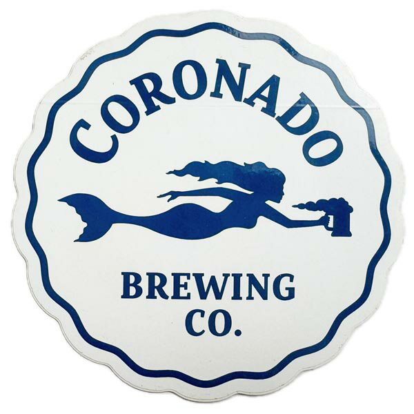 【期間限定ポイント10倍】訳有 コロナド ブリューイング ステッカー CORONADO Brewing Co. STICKER アメリカサンディエゴ CA ビール BEER 醸造 シール デコ カスタム