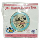 日本航空 50周年記念 ディズニー オリジナルピンバッジ JAL 50th MAGIC FANTASY TOUR DISNEY ミッキー バッジ 飛行機 旅客機 航空機 新品(4)
