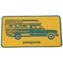 パタゴニア ウォーン ウェア トラック デリア キャンペーン ステッカー 黄色 PATAGONIA Worn Wear STICKER 非売品 車 シール デカール メール便 同梱可 即納
