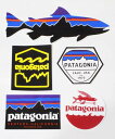 訳あり パタゴニア ステッカー 5種セット PATAGONIA STICKERS SET フィッツロイ ベンチュラ トラウト バッジ ヘックス 飛魚 シール 新品