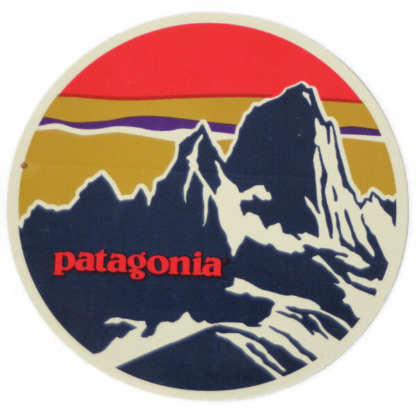 訳あり 希少 廃番 パタゴニア ステッカー ヘリテイジ PATAGONIA HERITAGE シール デカール 丸 円 ヘリテージ フィッツロイ 新品 ネコポス